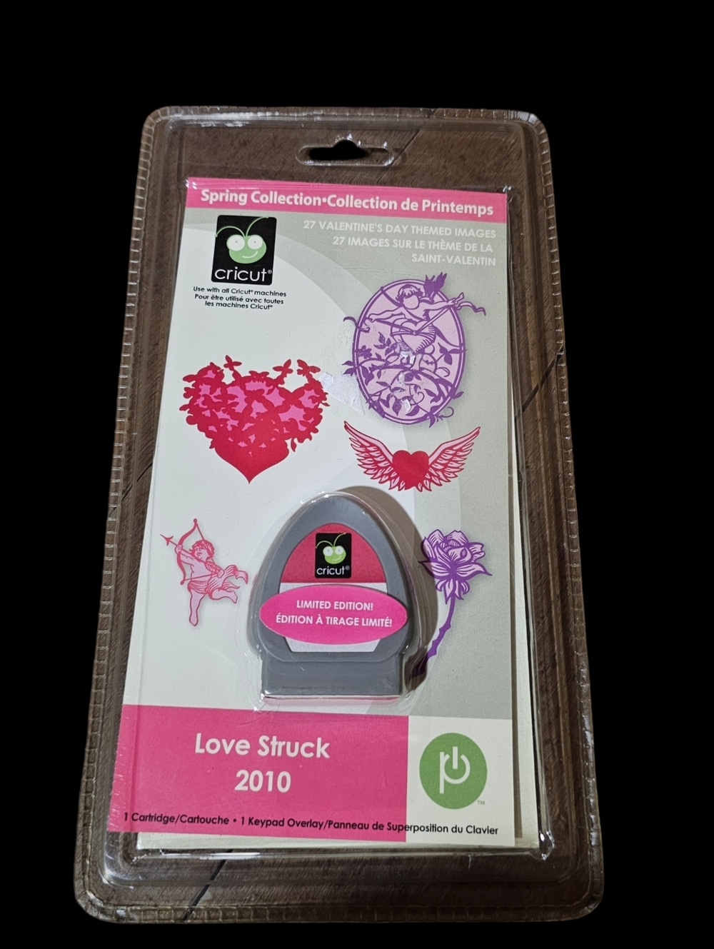 Cricut Love Struck Cartridge Valentine Hearts In Package Provo Craft